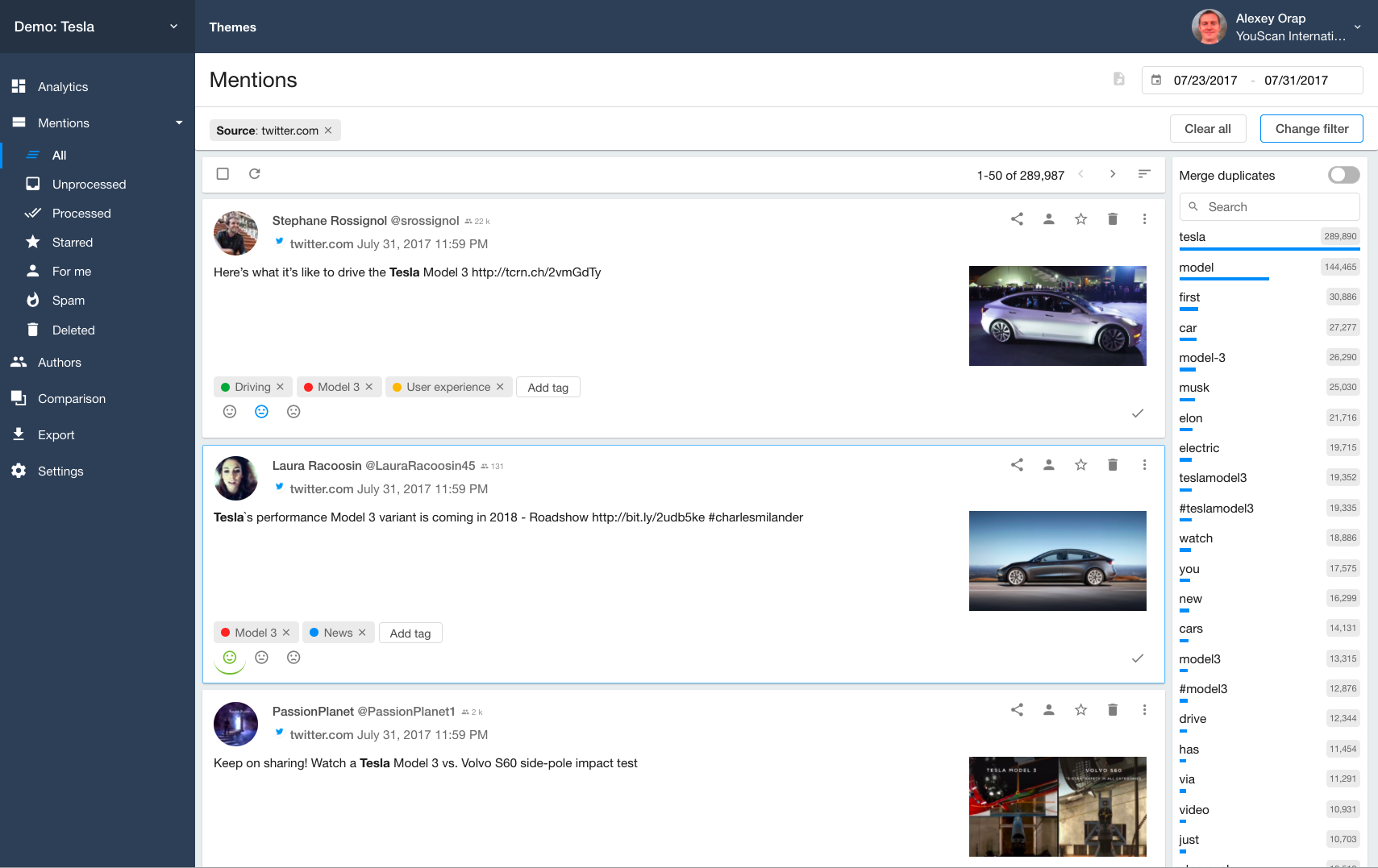 YouScan connector for Creatio | Creatio Marketplace