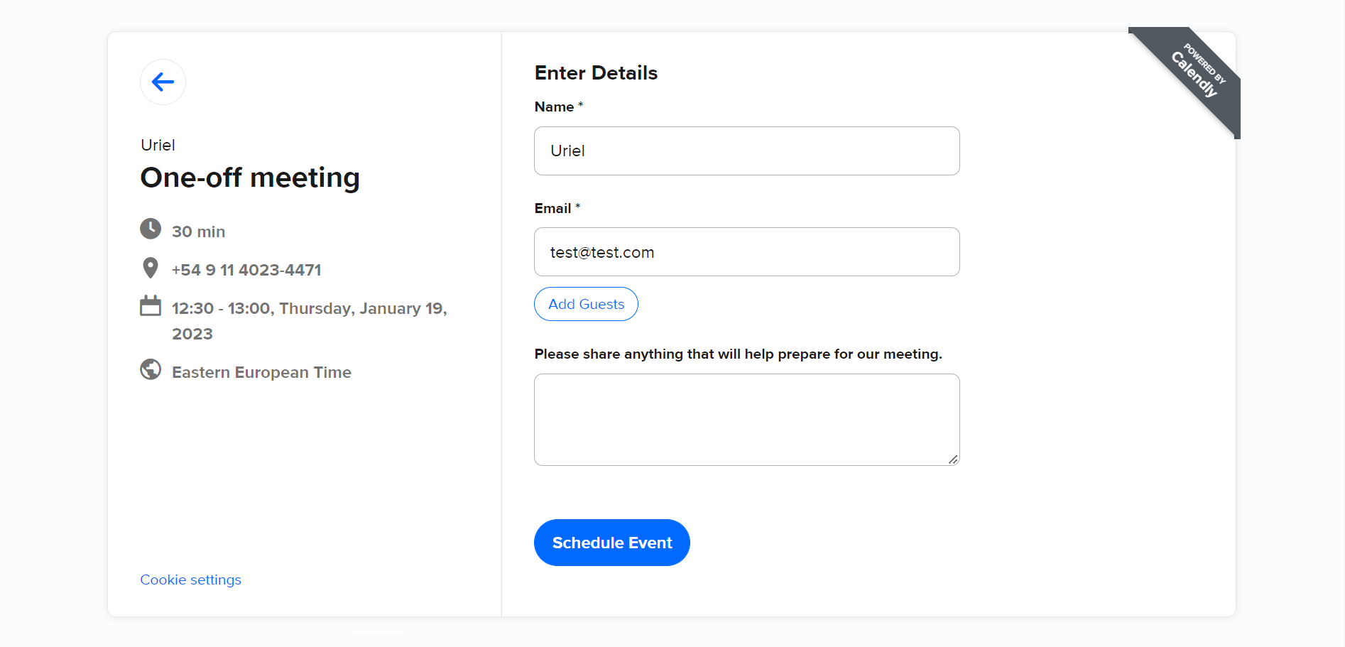 Calendly connector for Creatio Creatio Marketplace