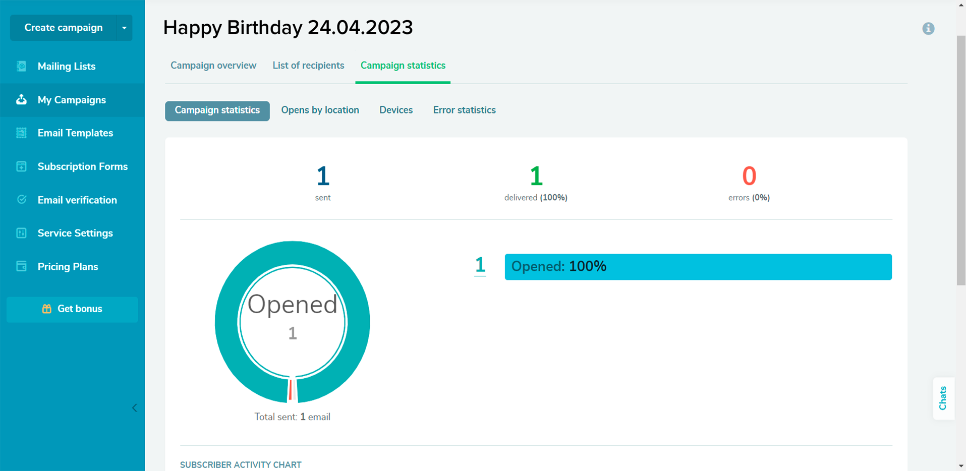 SendPulse connector for Creatio | Creatio Marketplace