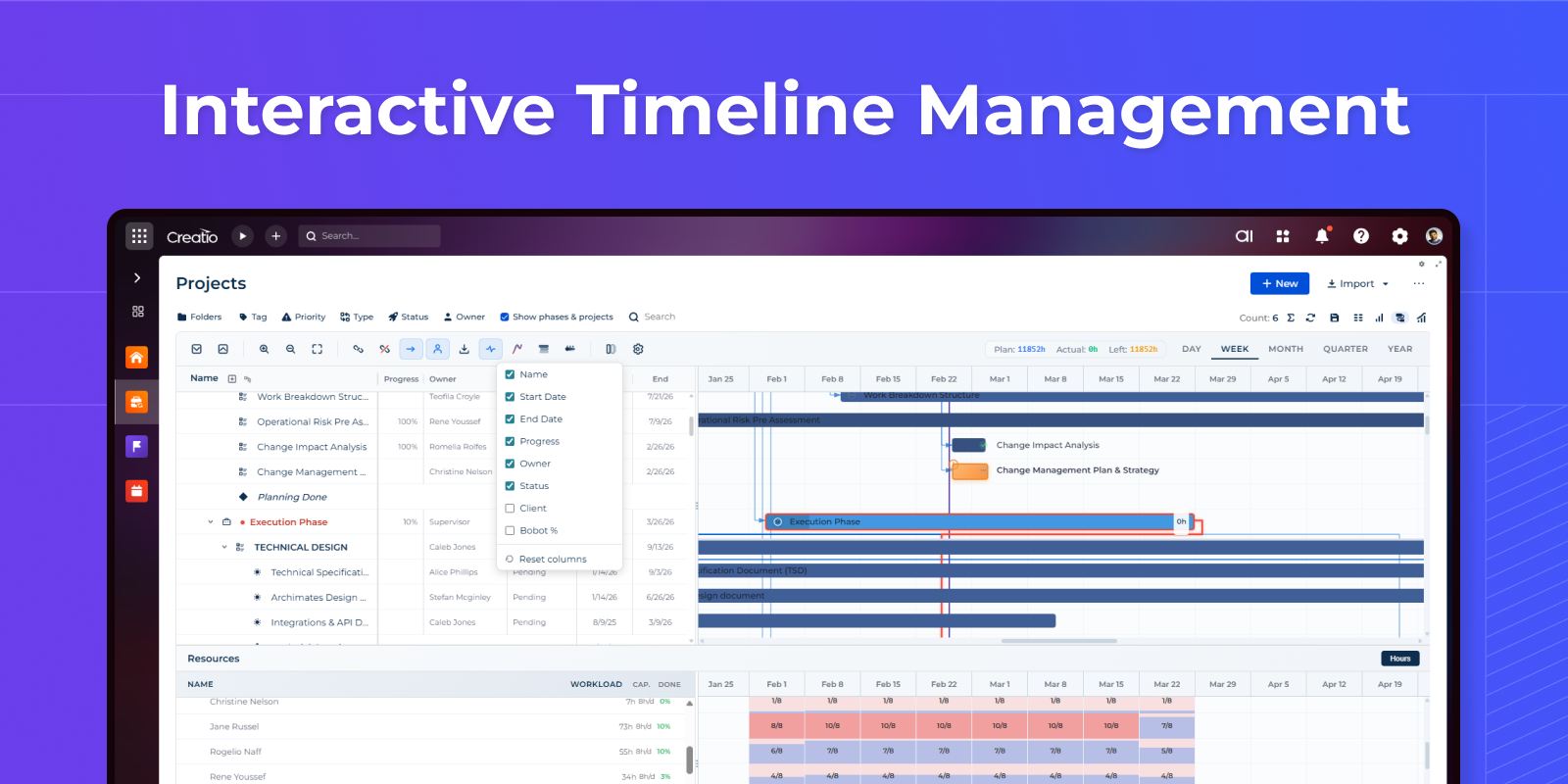 Syntech Project Management Studio for Creatio | Creatio Marketplace