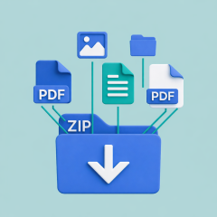 Bulk Attachments ZIP Download for Creatio