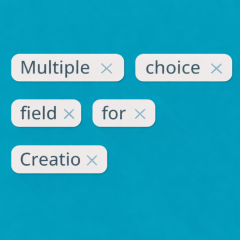 Multiple choice field setup for Creatio